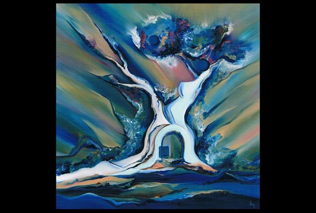 Oil painting by Lena Aydenian, archive reference A00014. Low resolution placeholder recovered from her archived website; a high resolution photograph and a confirmed title are still to come.