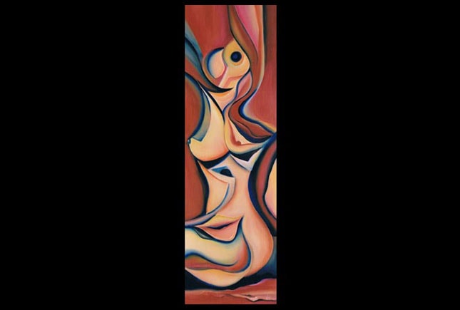 Oil painting by Lena Aydenian, archive reference A00023. Low resolution placeholder recovered from her archived website; a high resolution photograph and a confirmed title are still to come.